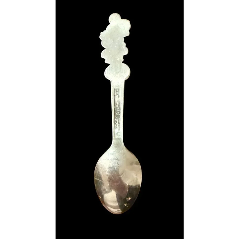 Minnie Mouse Vintage Stainless Steel Spoon Vintage Walt Disney Production Co. Bo